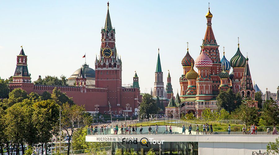 کلیسای جامع سنت باسیل مسکو جاذبه ی دیدنی میدان سرخ