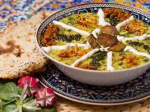 طرز تهیه حلیم بادمجان اصیل ایرانی و مقوی