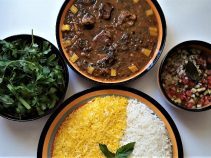 چطور خورش ناز خاتون گیلانی را با تکنیک خاص درست کنیم؟