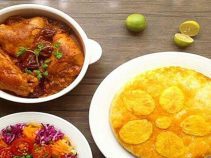 چطور خورشت آلو مسما خوش مزه گیلانی درست کنیم؟