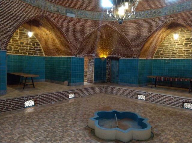 حمام قدیمی سردشت (گرمابه ی بیستون) جا مانده از عصر قاجاریه