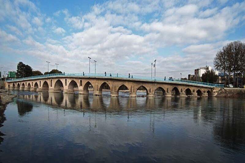 اثر زیبای پل تاریخی فلاورجان (پل قديمي ورگان)
