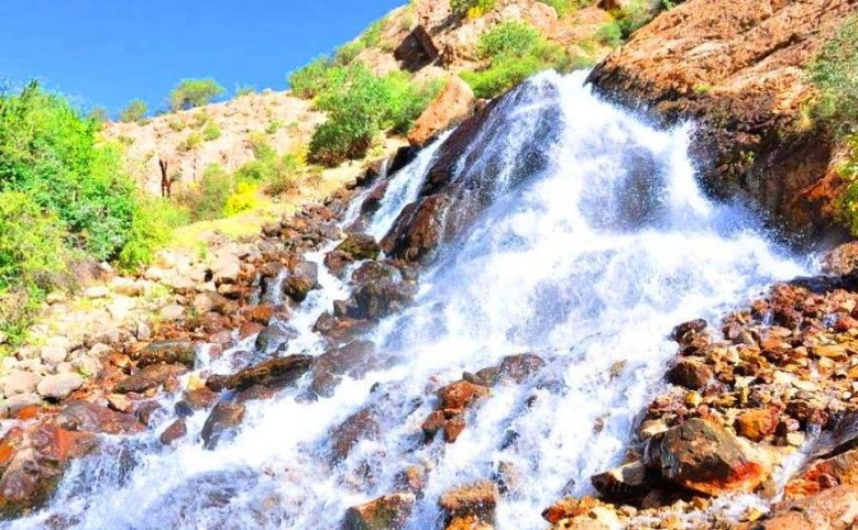 معرفی طبیعت زیبا و توریستی آبشار پشندگان
