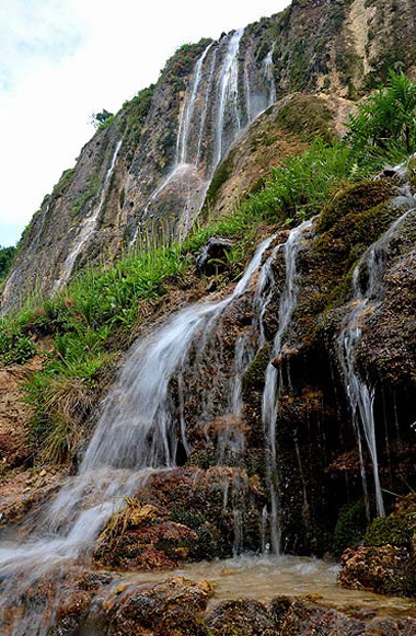 معرفی جاذبه تفریحی آبشار دراسله سوادکوه