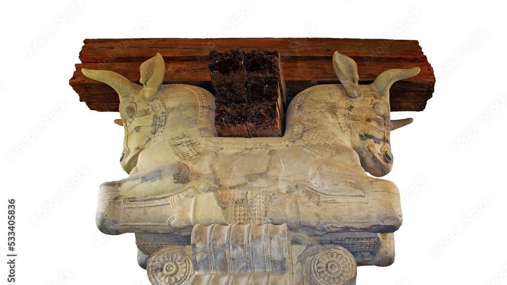 سرستون‌های هخامنشی و آثار ایران باستان در موزه لوور