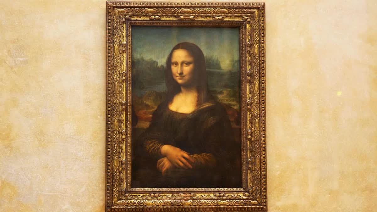 تابلوی مونالیزا اثر لئوناردو داوینچی در موزه لوور