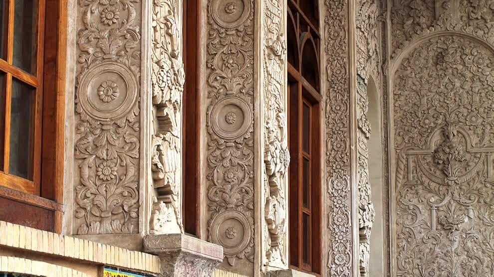 باغ و حیاط بهاری عمارت مسعودیه