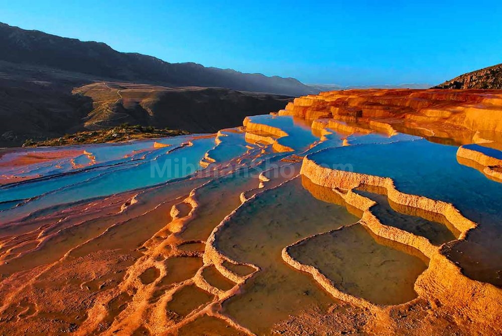 چشمه های پلکانی باداب سورت ساری