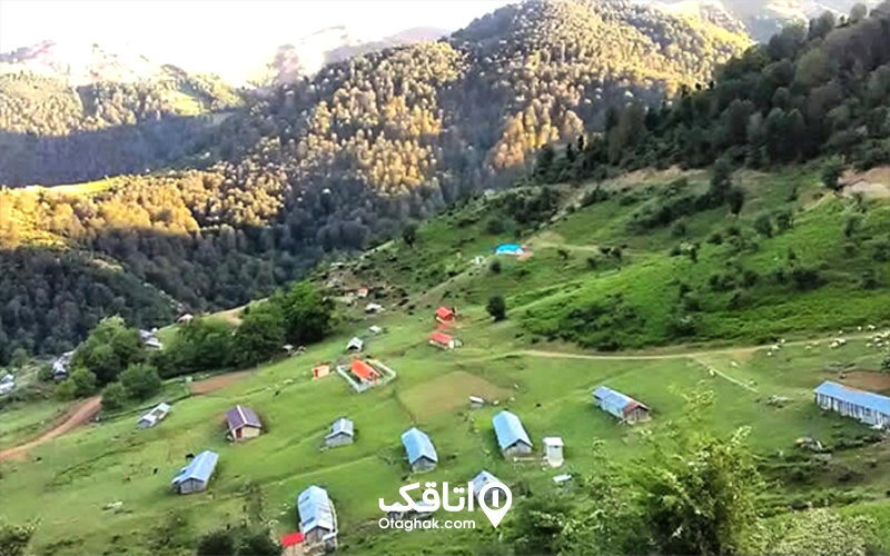 جاده خاکی دشت النزه