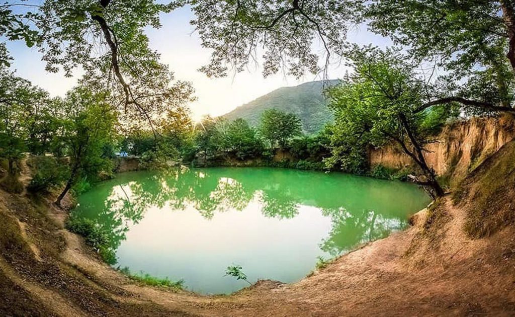 جنگل اطراف چشمه گل رامیان
