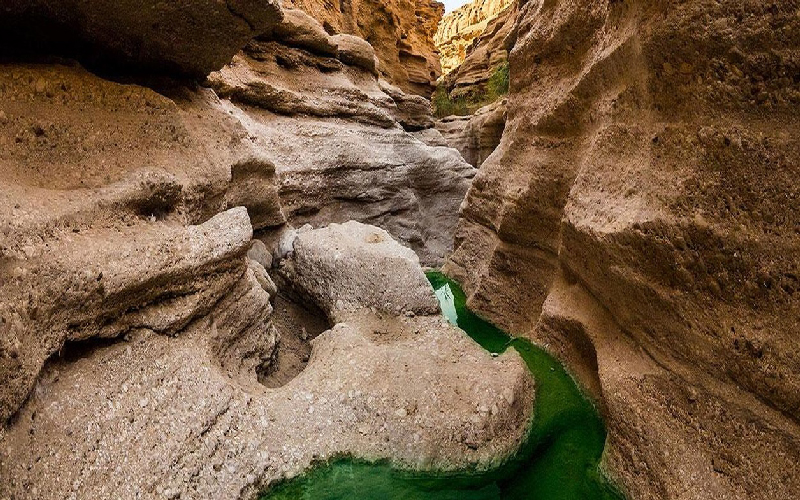 جریان آب زلال در کف کال جنی طبس