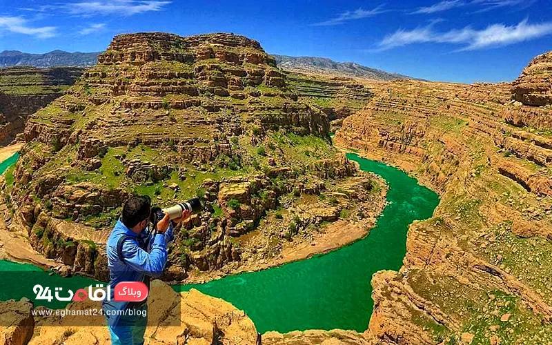 پیچ نعل اسبی دره خزینه لرستان