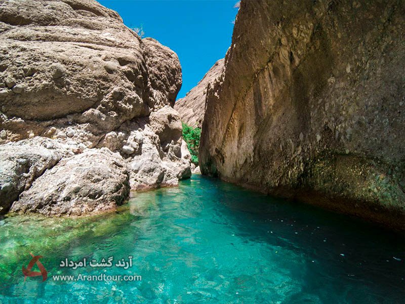 دیواره های صخره ای دره نی گاه