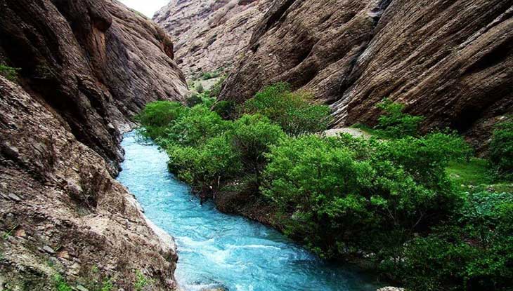 رودخانه سفیدآب دره نی گاه