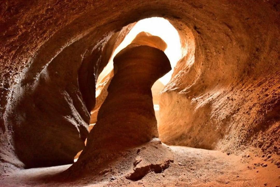 نمایی کلی از تنگه ظلمات در پارک ملی کویر