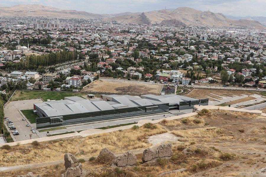 موزه وان ترکیه نمای ساختمان جدید