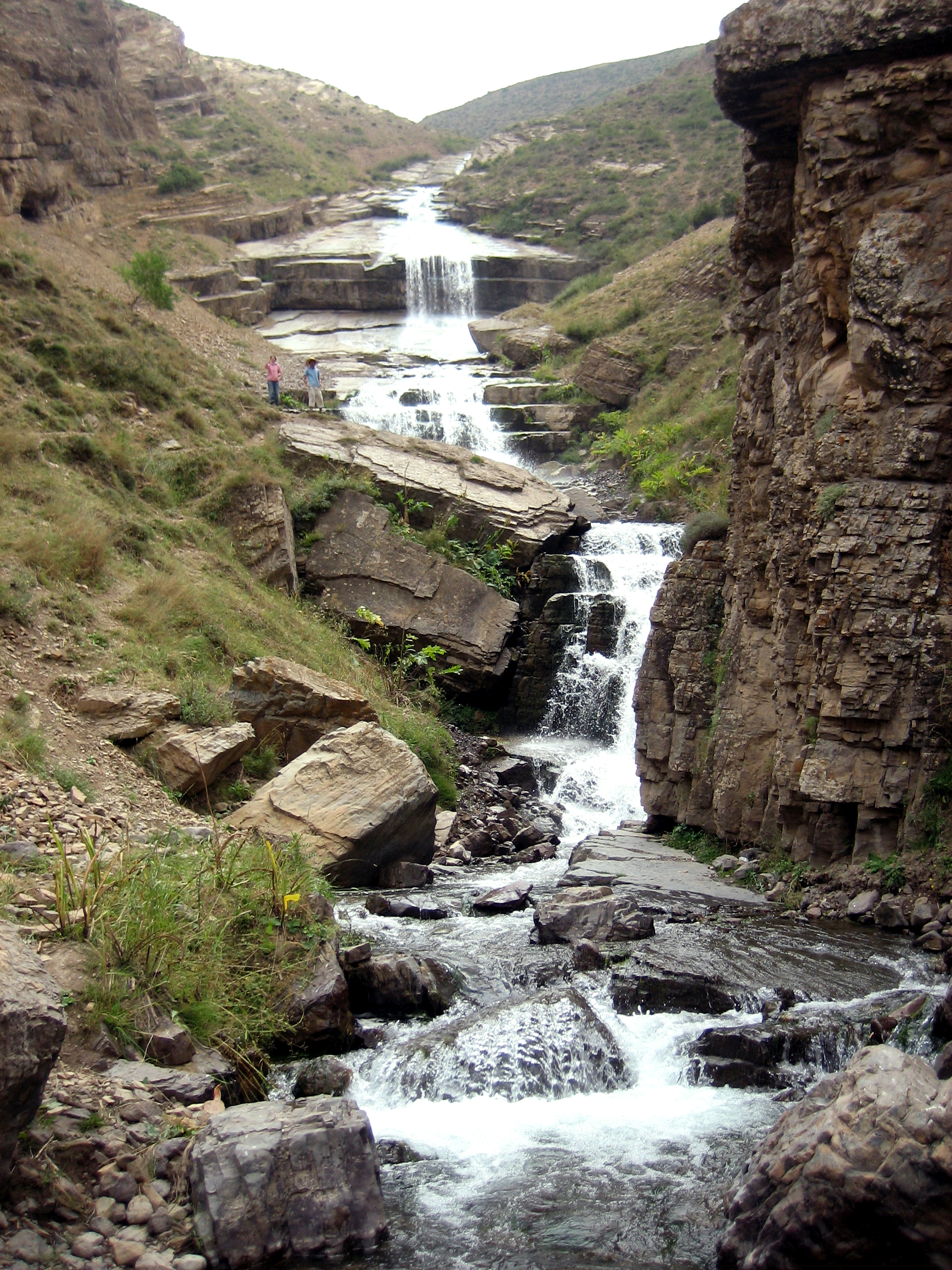آبشار دریوک آمل در دشت نمارستاق