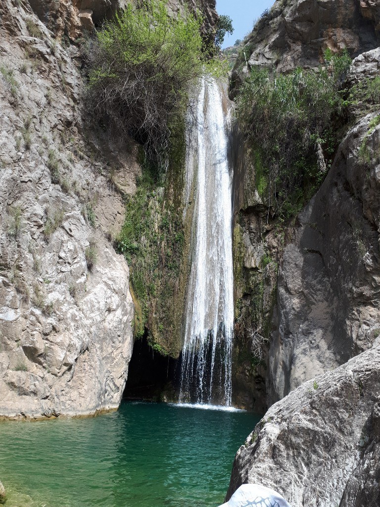 آبشار گزگاو در منطقه حفاظت شده شیمبار خوزستان
