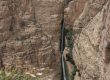 نمای باشکوه و طبقاتی آبشار پیران سرپل ذهاب در منطقه ریجاب کرمانشاه