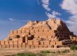نمای کلی زیگورات چغازنبیل در استان خوزستان